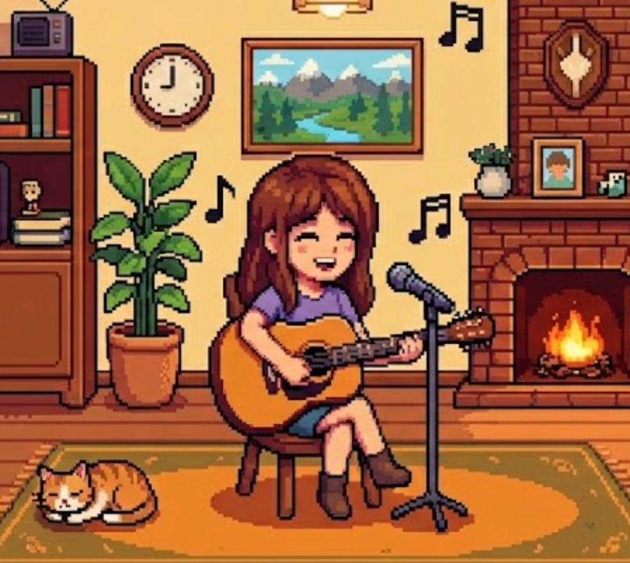 Guitar Pixel Art