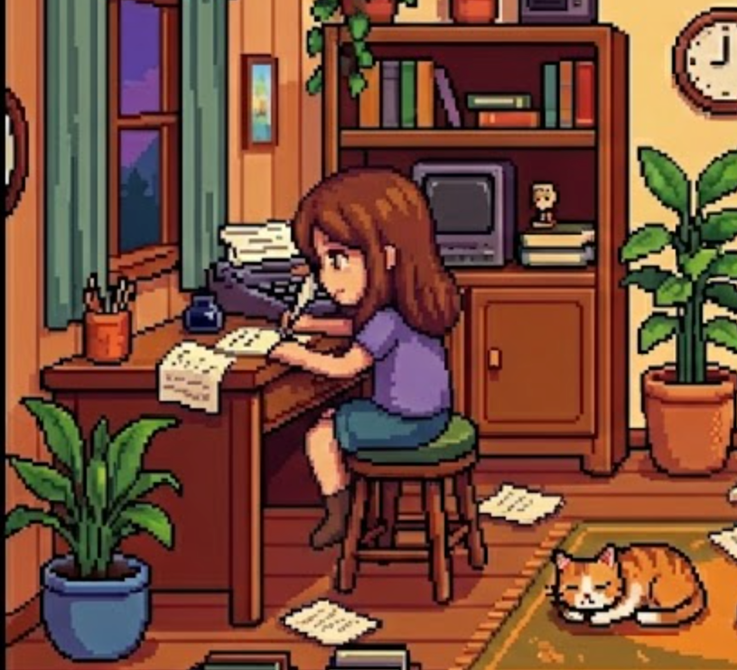 Notebook Pixel Art